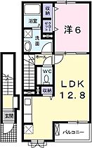 兵庫県加西市北条町古坂7丁目（賃貸アパート1LDK・2階・49.14㎡） その2