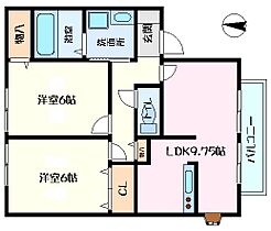 兵庫県神戸市西区玉津町今津（賃貸アパート2LDK・1階・59.10㎡） その2