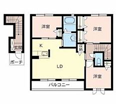 兵庫県姫路市仁豊野（賃貸アパート3LDK・2階・72.72㎡） その2