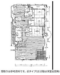 アーバンパレス大濠 4LDKの間取図画像