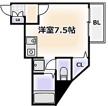 大阪府大阪市東住吉区山坂5丁目（賃貸マンション1R・4階・20.06㎡） その2