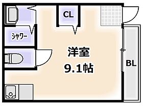 大阪府大阪市阿倍野区共立通1丁目（賃貸アパート1R・2階・16.00㎡） その2