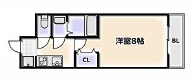 大阪府大阪市天王寺区大道2丁目（賃貸マンション1K・8階・24.73㎡） その2