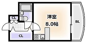 大阪府大阪市住吉区長居東2丁目（賃貸マンション1R・5階・20.65㎡） その2