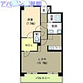 パークハイツ美咲4階7.4万円