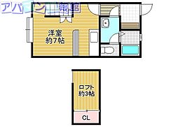 クレセントレヴ 2階