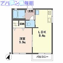 フォーブル下所  ｜ 新潟県新潟市中央区下所島1丁目3-21（賃貸アパート1LDK・1階・33.51㎡） その2