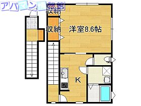 新潟県新潟市中央区近江3丁目（賃貸アパート1K・2階・38.71㎡） その2