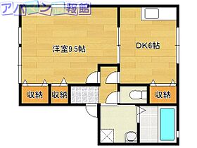 パリスII  ｜ 新潟県新潟市中央区山二ツ3丁目24-22（賃貸アパート1DK・2階・36.45㎡） その2