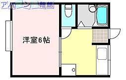 白百合ハイツC 1階