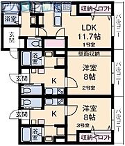 Mintea山手  ｜ 新潟県新潟市西区大学南2丁目30-4（賃貸アパート1K・1階・26.49㎡） その2