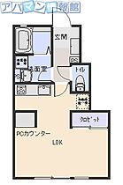 マグノリア  ｜ 新潟県新潟市西区大学南2丁目（賃貸アパート1R・1階・28.01㎡） その2