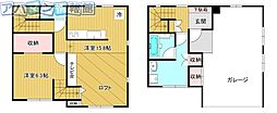 GaratteC 1LDKの間取図画像