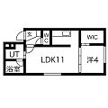 ラティールグロリア4階5.9万円