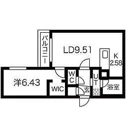 リベッキオ豊平公園(Libeccio 豊平公園) 3階/-