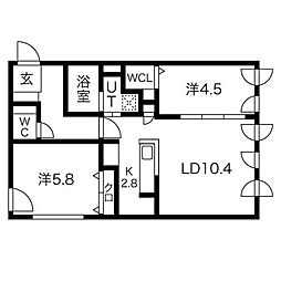 シティプレミア宮の森 2階