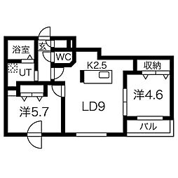 カサトレス西町 3階