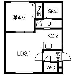 Lichtrare北大East(リヒトラーレ北大East) 2階