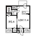 トレジャーキャッスル参番館5階5.2万円