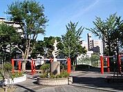 南9条緑地 489m