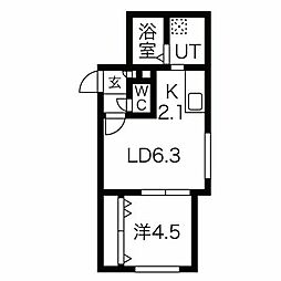 ウルス平岸 1階