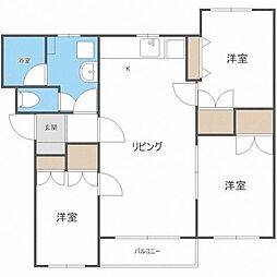 メゾン・ド・ノエル 3LDKの間取図画像