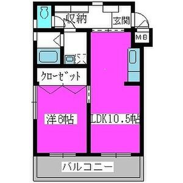 エクセレント12 105｜福岡県福岡市博多区麦野６丁目(賃貸マンション1LDK・1階・43.54㎡)の写真 その2