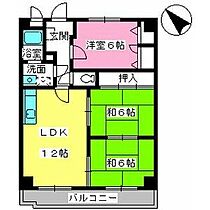 グランシャリオ南大橋 202 ｜ 福岡県福岡市南区三宅３丁目33-20（賃貸マンション3LDK・2階・68.00㎡） その2