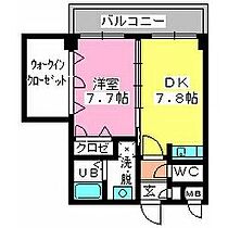 ベイシック大名 801 ｜ 福岡県福岡市中央区大名１丁目10-20（賃貸マンション1DK・8階・41.30㎡） その2