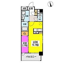 グラン　ソレイユ井尻駅前 503 ｜ 福岡県福岡市南区井尻４丁目10-29（賃貸マンション1LDK・5階・32.11㎡） その2