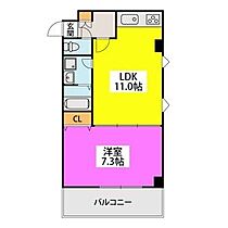 ルシエール六本松 102 ｜ 福岡県福岡市中央区輝国２丁目13-6（賃貸マンション1LDK・1階・41.36㎡） その2