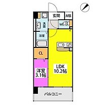 フルハウス高宮 602 ｜ 福岡県福岡市南区向野１丁目19-8（賃貸マンション1LDK・6階・34.18㎡） その2