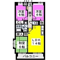 エルハイム室見II 301 ｜ 福岡県福岡市早良区室見５丁目8番16（賃貸マンション3LDK・3階・70.02㎡） その2