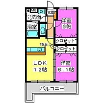 クイーンズ　タウン 203 ｜ 福岡県福岡市早良区有田６丁目2-1（賃貸マンション2LDK・2階・56.33㎡） その2