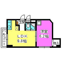 柴田ビル 303 ｜ 福岡県福岡市東区馬出２丁目2-12（賃貸マンション1LDK・3階・36.61㎡） その2