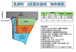 物件画像 見瀬町 2区画分譲地