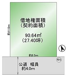 台東区浅草3丁目　借地権付建物 6SLDKの間取り