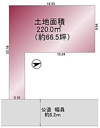 物件画像 白岡市西4丁目　更地　建築条件無し