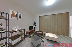 アート茨木 304 3階1LDKのリビング/ダイニング