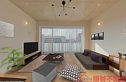 CuRVA 3 1階2LDKのリビング/ダイニング