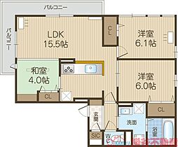 サンテリア水尾 2階
