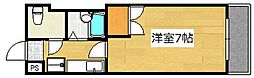 メゾン・エスプリ国分 1Kの間取図画像