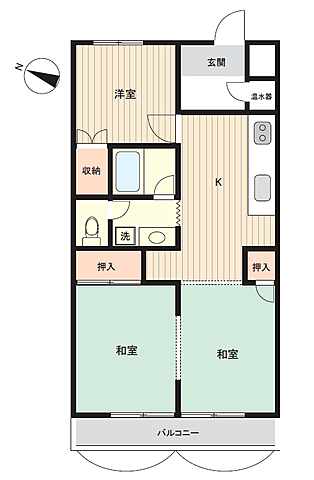 間取り 第3マナーハウス 4階/-