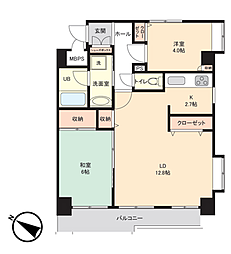 ディ・ステージ湘南平塚 2LDKの間取図画像