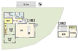 宇都宮市岩曽町　中古戸建 4SLDKの間取り