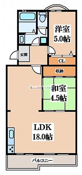 リアライズ東花園 ｜大阪府東大阪市新池島町2丁目(賃貸マンション2LDK・5階・69.05㎡)の写真 その2