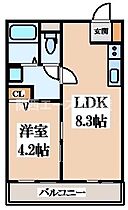 Dias東石切  ｜ 大阪府東大阪市東石切町4丁目（賃貸アパート1LDK・3階・29.12㎡） その2