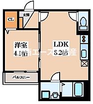 D porta ScalarVI  ｜ 大阪府東大阪市岩田町3丁目（賃貸アパート1LDK・2階・29.08㎡） その2