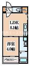 グラッドハイツ  ｜ 大阪府東大阪市鴻池本町（賃貸アパート1LDK・1階・28.96㎡） その2