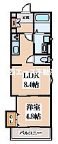 ピレーネ諸福  ｜ 大阪府大東市諸福5丁目（賃貸アパート1LDK・1階・32.47㎡） その2